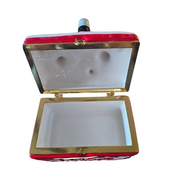 Coca Cola Ice Chest trinket jewelry box - Picture 4 of 8
